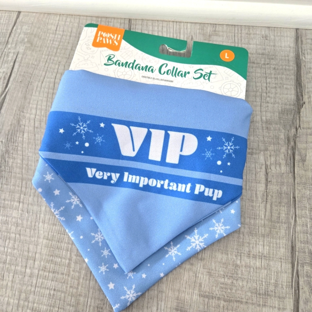 Dog Bandana Collar Set of 2